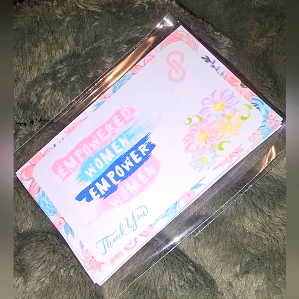 30 ct Empowered women Thank You Cards